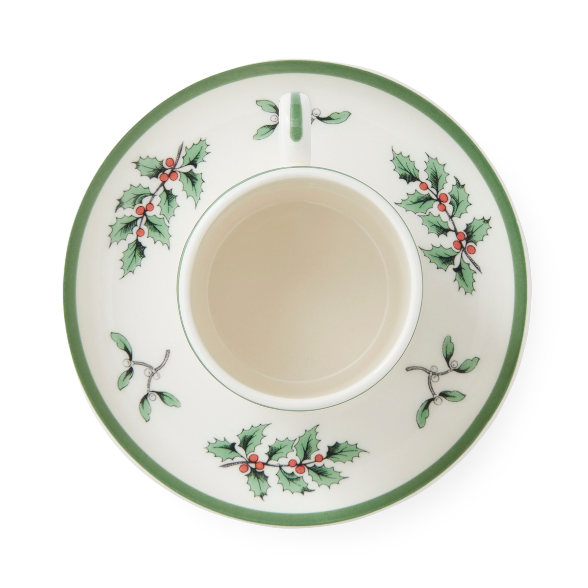 Christmas Tree Espresso Cup & Saucer Set of 4 image number null